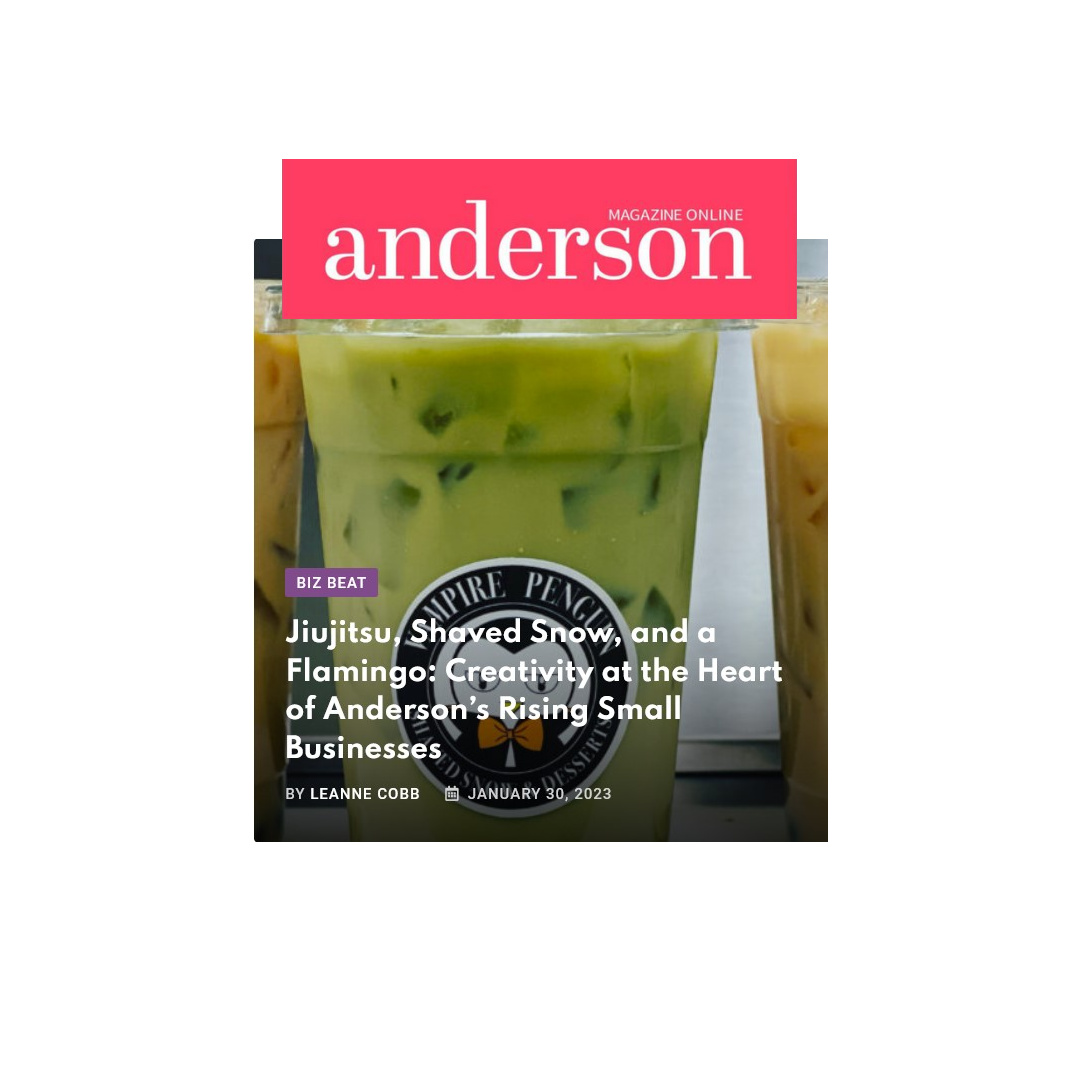 Plant A Seed Cards was featured in Anderson Magazine's Biz Beat on January 30, 2023. Biz Beat features small businesses in Anderson, SC.