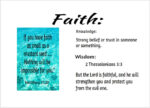 The Faith Greeting Card by Plant A Seed Cards is blank inside. Say hello, thank you, or think of you with our faith-inspired note cards.